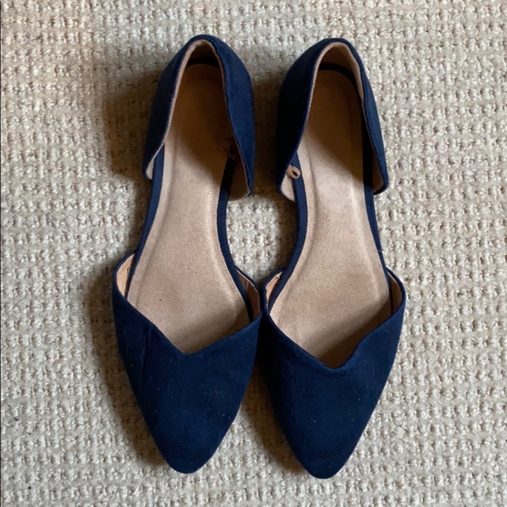 D’Orsay Navy Dark Blue Flat